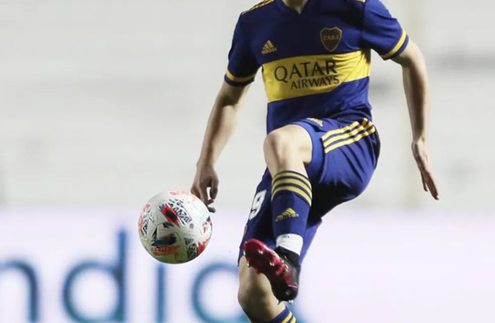 Valentín Barco debutó en Boca con 16 años.