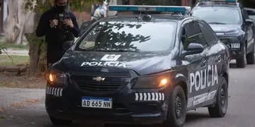 Móvil de la Policía de Mendoza