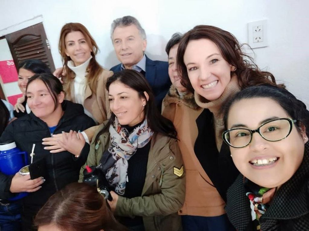 Mauricio Macri visitó a emprendedoras correntinas