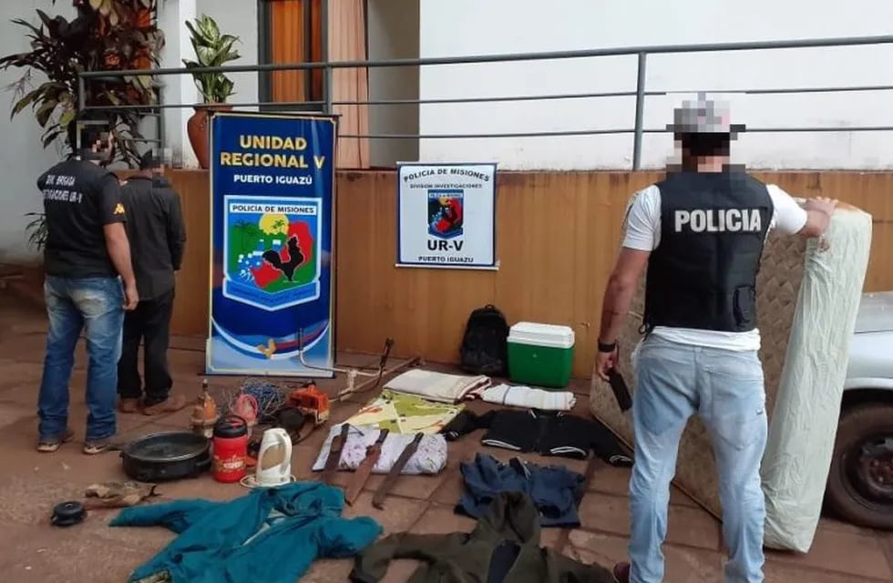 El detenido quedó a disposición del juzgado de Iguazú.