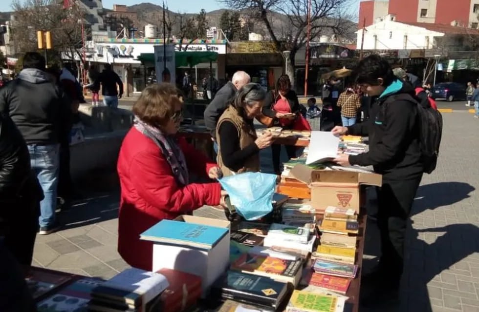 Exitosa Feria de Libros en Carlos Paz. (Foto: gentileza Mariel Aguirre).