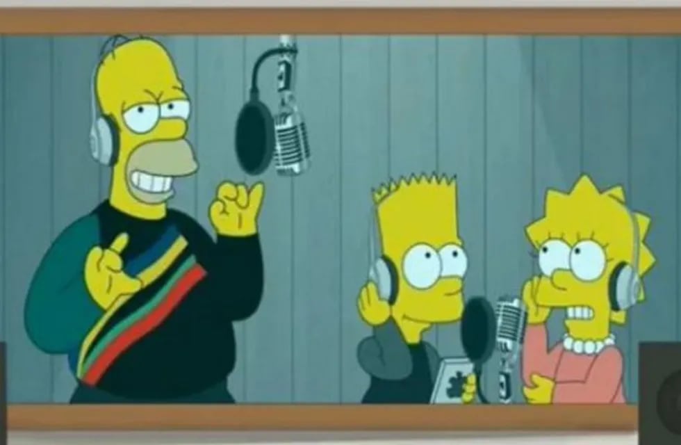 Los Simpsons cantan Dura
