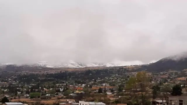 Nieve en Los Valles.