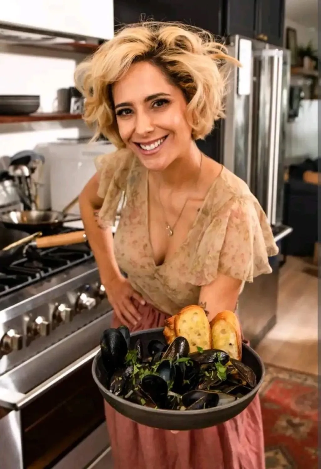 Victoria Vannucci ofrece sus servicios de chef personal en Airbnb