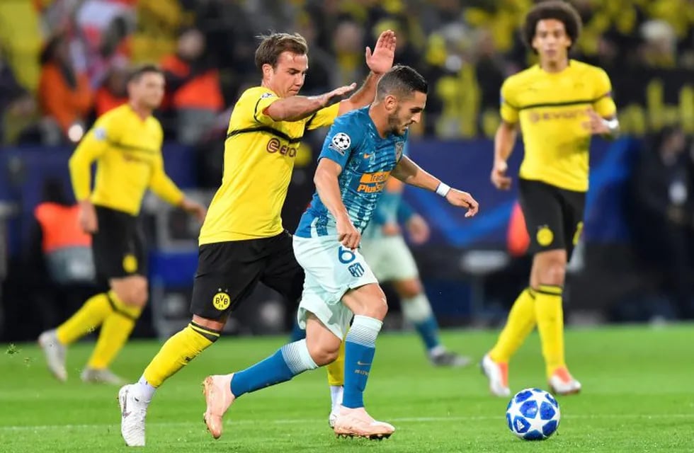 Champions: Borussia Dortmund sorprendió al Atlético Madrid de Simeone y lo goleó 4-0. Foto: AP.