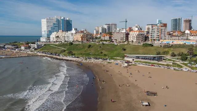 Clima en Mar del Plata: el frío se apoderó de la ciudad