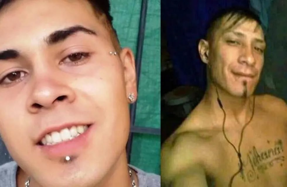 Hermanastros asesinados en Las Heras Alexis Gomez y Juan Poroyán