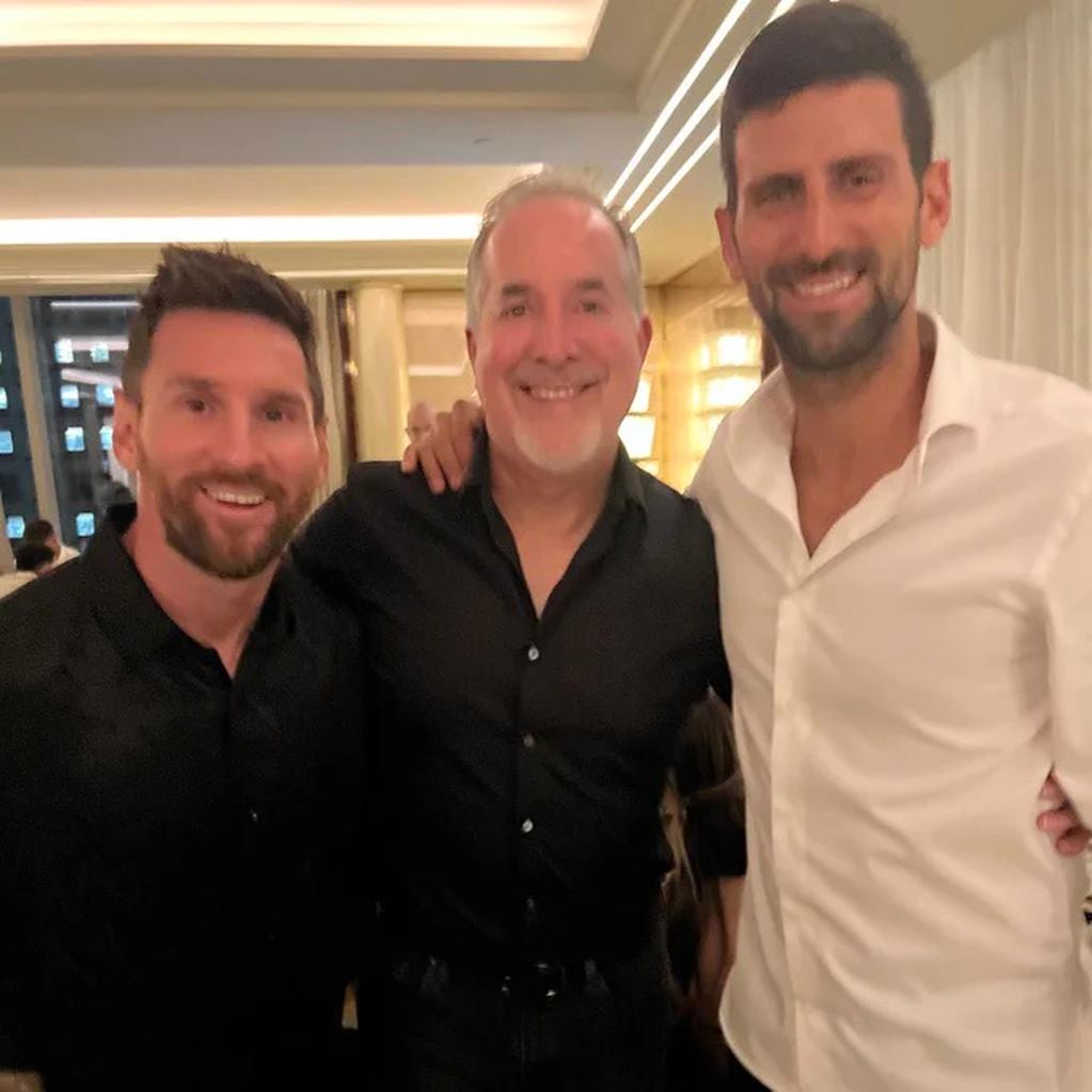 Messi, Mas y Djokovic en NYC.