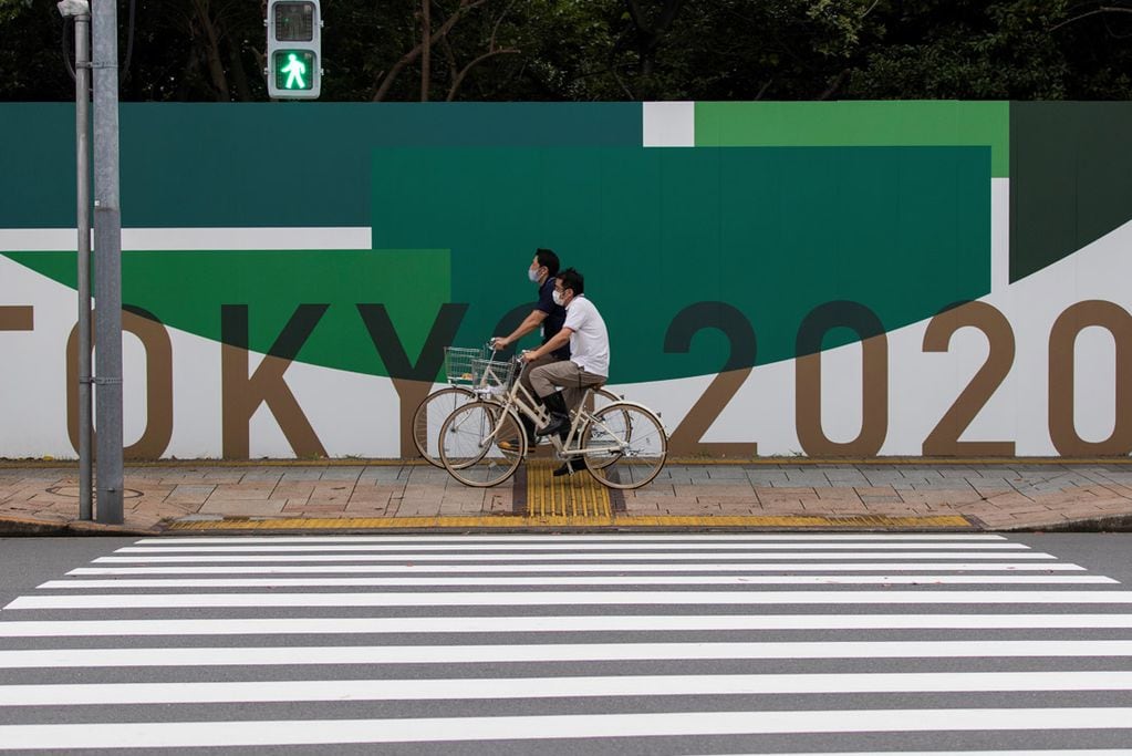 Los Juegos Olímpicos de Tokio, retrasados por la pandemia. (AP)