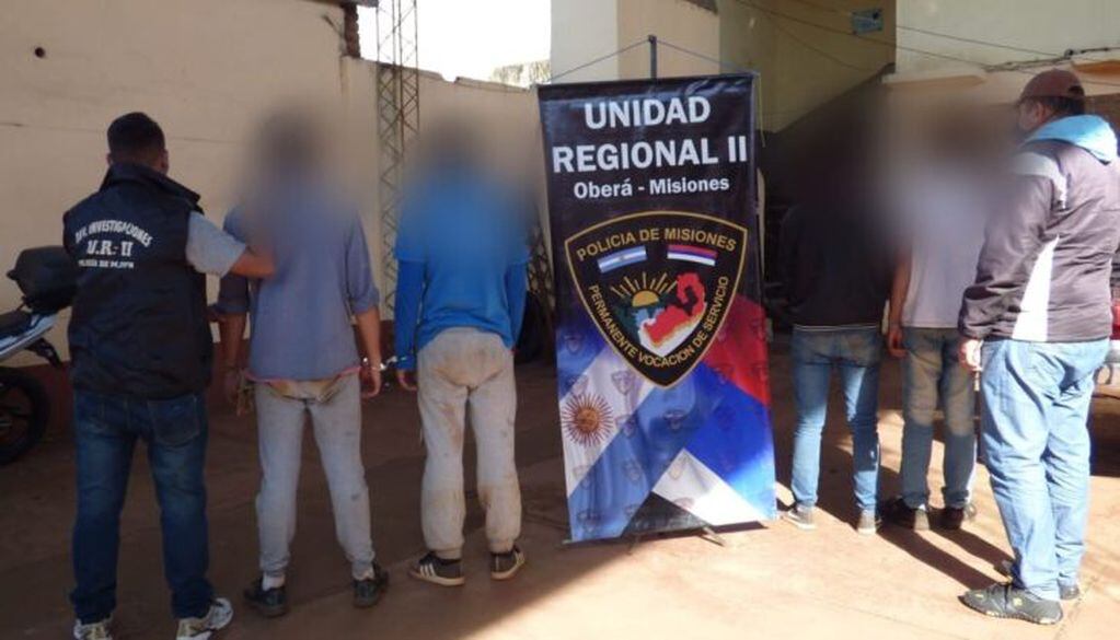 Robo a colonos en San Martín: ya hay cinco detenidos. Policía de Misiones