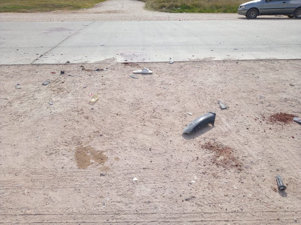 dos muertos en un choque de motos en Av. Aníbal Ponce