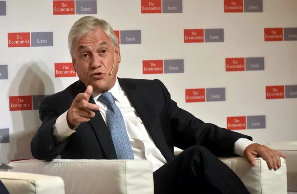 Sebastián Piñera, presidente de Chile. FOTO: DYN/LUCIANO THIEBERGER.