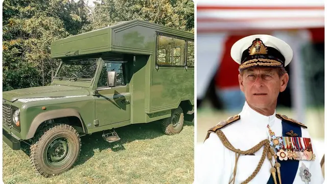 El príncipe Felipe diseñó el coche fúnebre que lo trasladará