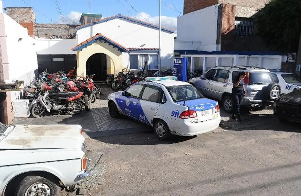 Comisaría 20 de la policía santafesina en Rosario.