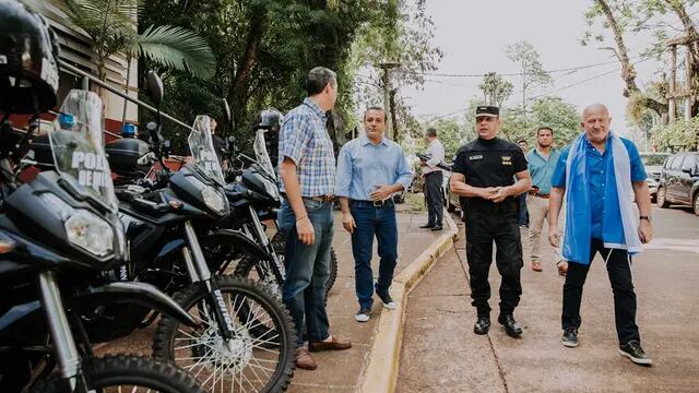Puerto Iguazú: el gobernador Herrera Ahuad inaugura el nuevo circuito de cámaras de seguridad