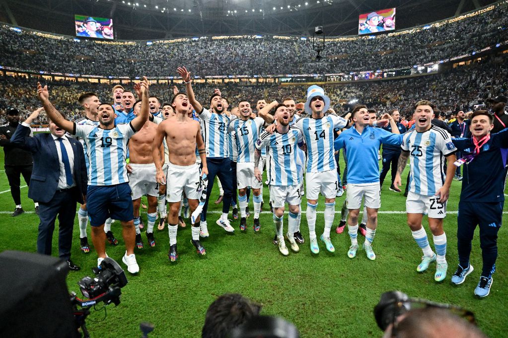 La selección argentina se consagró campeona del mundo. (@Argentina)
