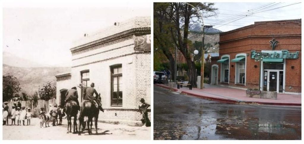 Rivadavia y Roca, esquina emblemática de la ciudad.