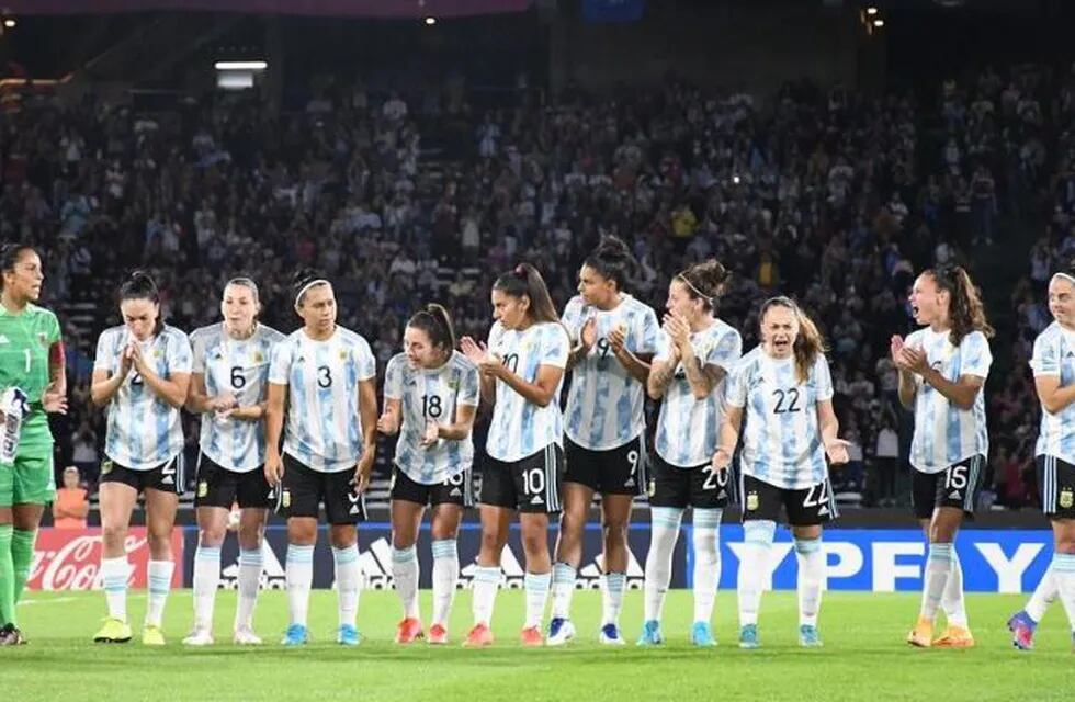 Selección Argentina de fútbol femenino.