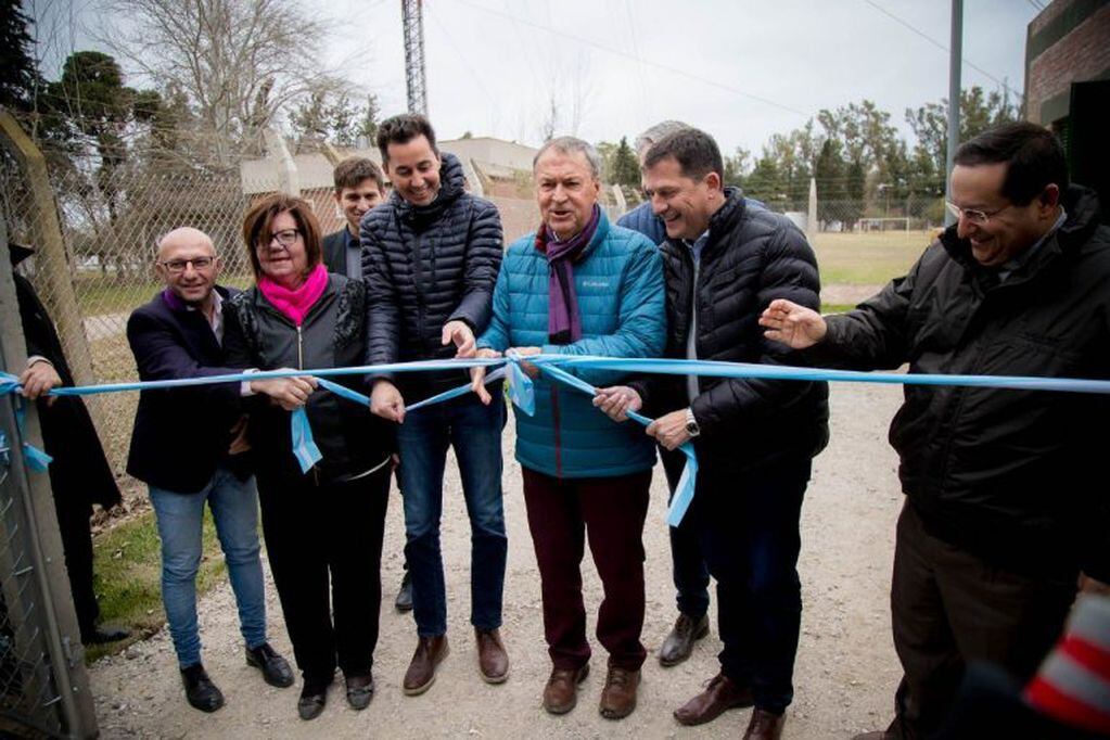 El gobernador Juan Schiaretti y el Intendente Mauricio Cravero inauguran la obra de gas natural en Arroyito