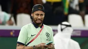 El descuido de Neymar