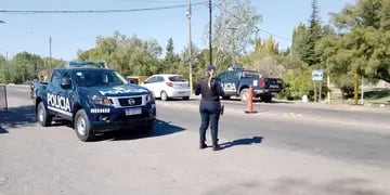 Controles de la Policía de Mendoza