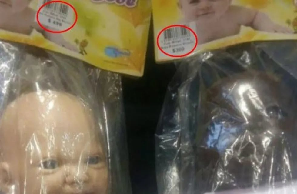 Polémica por la venta de muñecos que varía de costo pro el color de su \