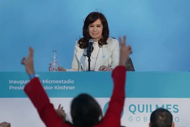 Cristina Kirchner en Quilmes