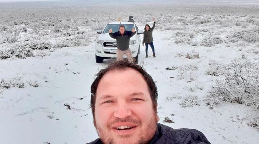 Nevadas en el oeste pampeano (Desch)