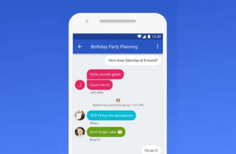 Google anunció el lanzamiento de un nuevo servicio de mensajería instantánea