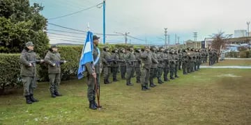 Acto por el 39° aniversario de la creación del Escuadrón Núcleo 44 “Ushuaia”