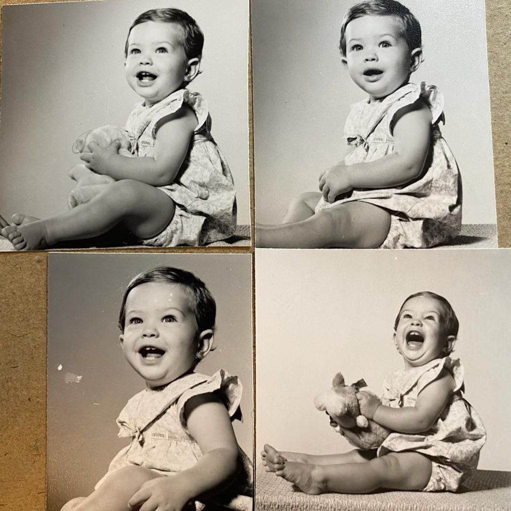La China Suárez compartió fotos de cuando era bebé y reveló cuál de sus hijos se parece más a ella.