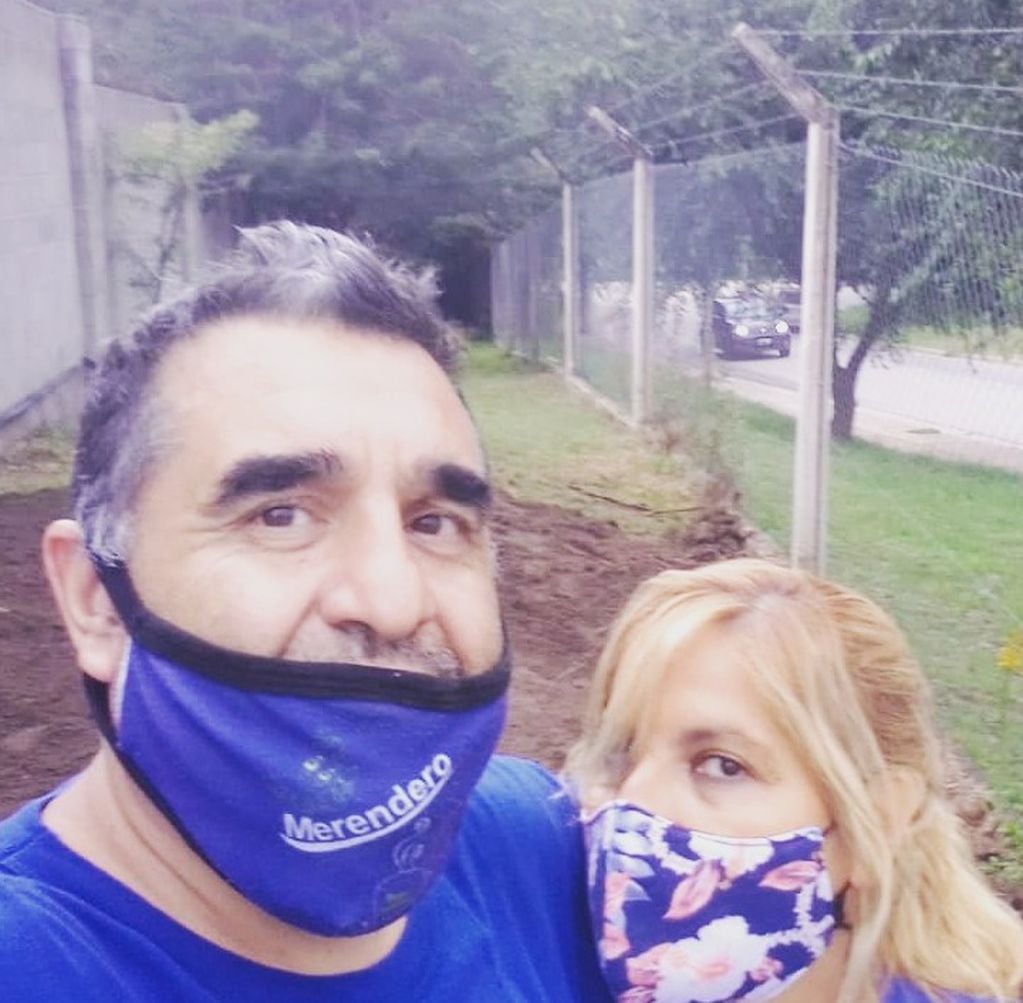 Cristian Abratte y Gabriela Barroso, los precursores de la fundación Panza Caliente.
