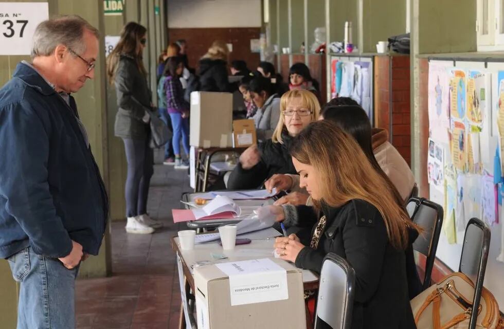 Elecciones municipales con boleta única en Mendoza.