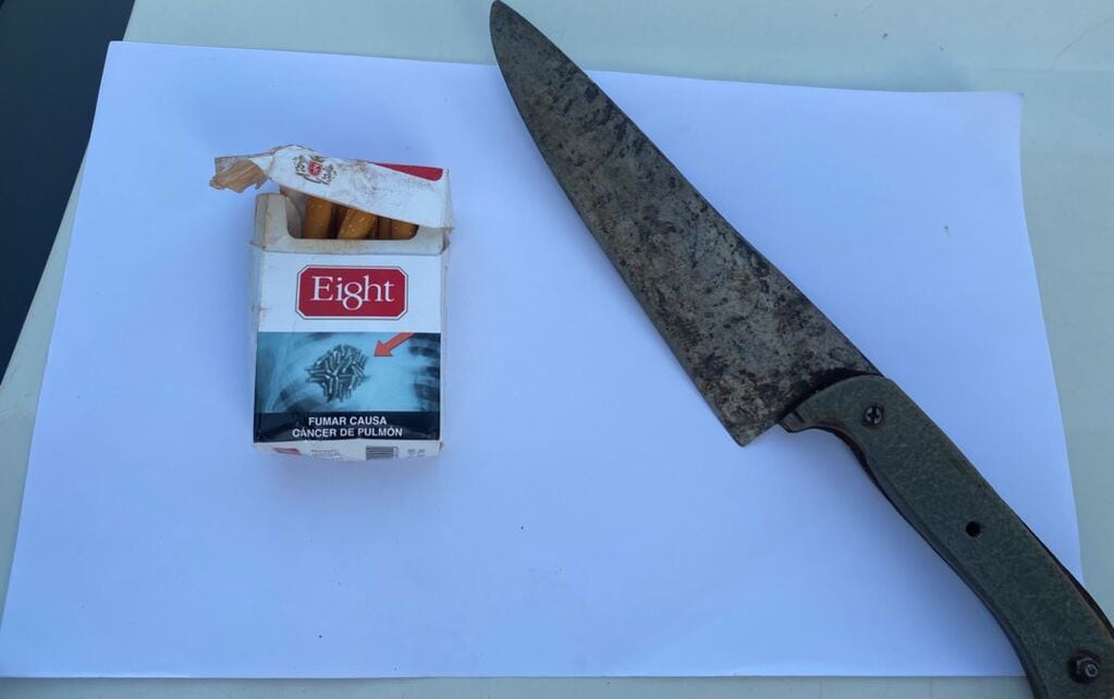 Eldorado: robó cigarrillos a punta de cuchillo y fue detenido.