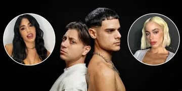 Tini Stoessel y Lali Espósito serán parte de "Baño María", el álbum de Ca7riel y Paco Amoroso