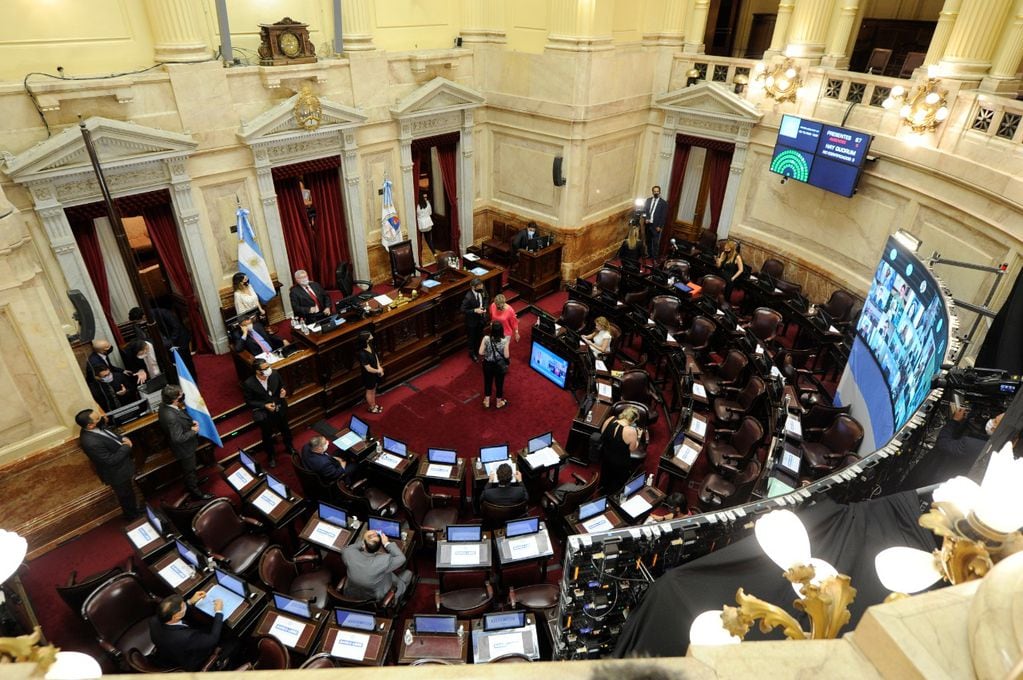 El senado debate el proyecto de aborto legal