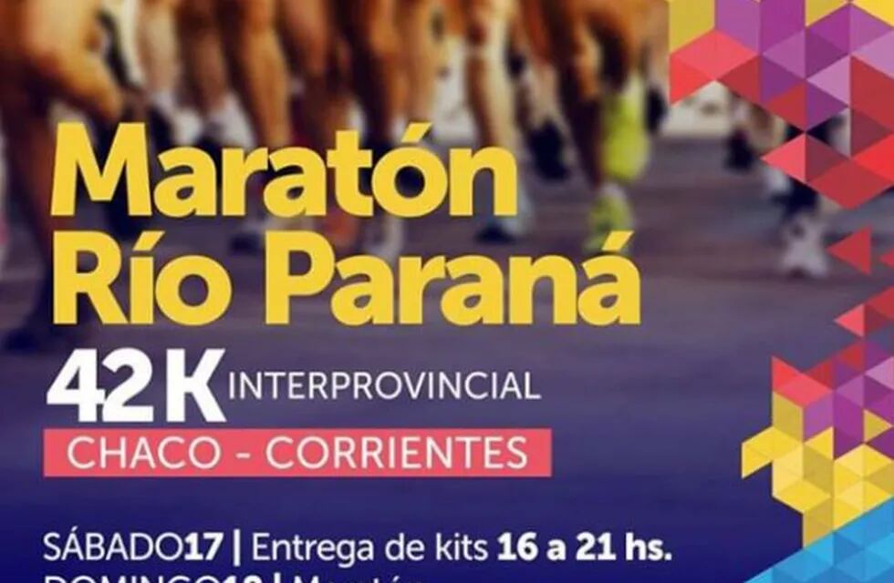 Maratón Río Paraná 2019: entrega de kits y charlas deportivas. (Web)