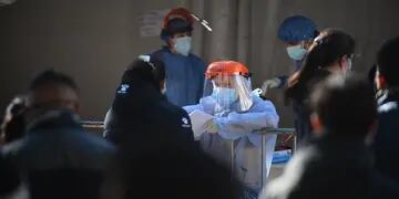 Hispoados en la Plaza San Martín Córdoba Coronavirus