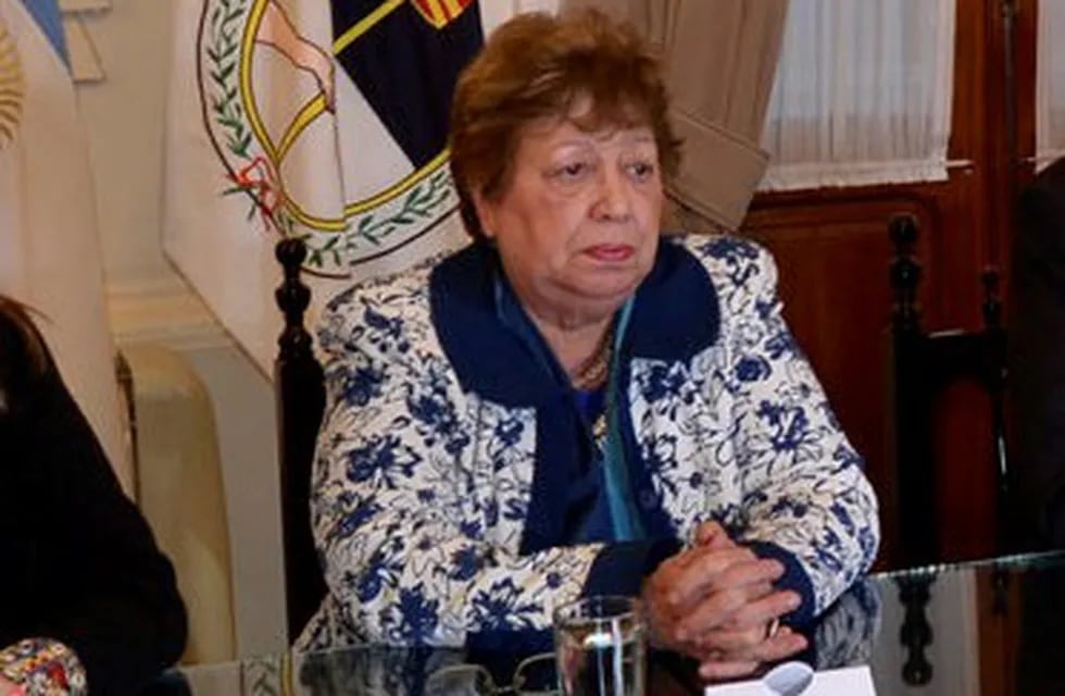 Dra. Clara De Langhe de Falcone, presidente del STJ de Jujuy