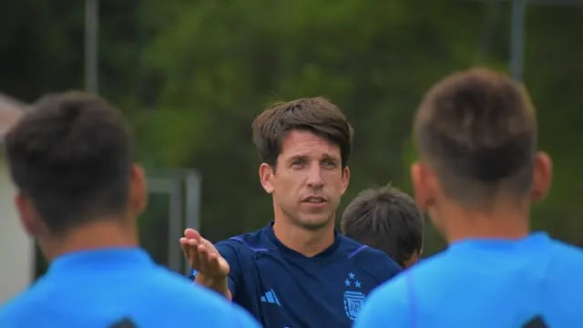 Diego Placente comanda a la Selección Sub 17