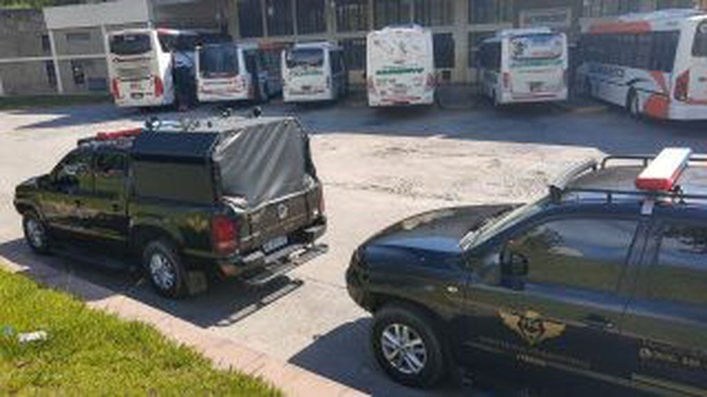 La Policía Antinarcotráfico realiza patrullajes preventivos en Alta Gracia.