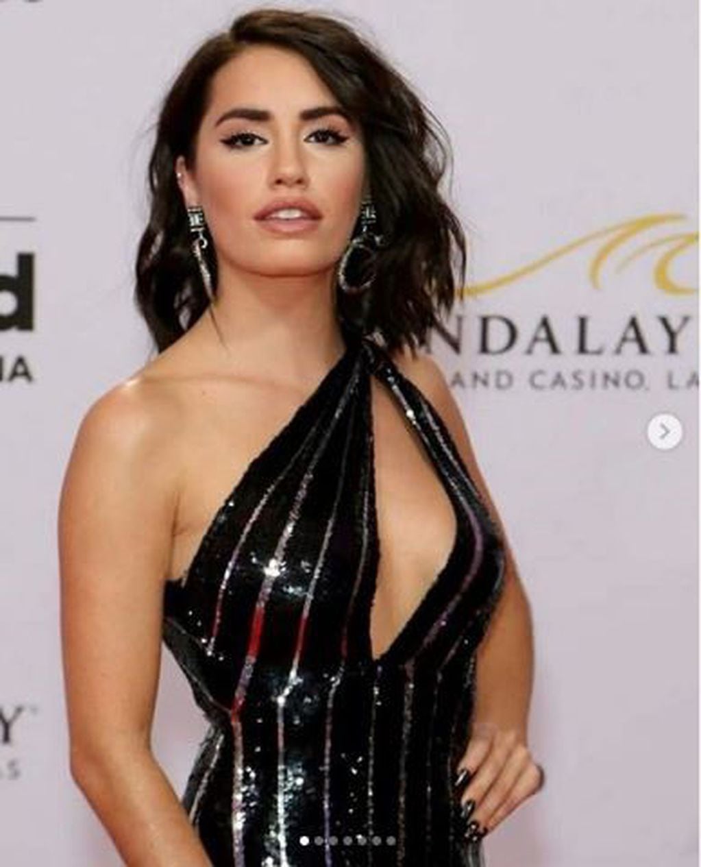 Lali Espósito durante la gala de los Latin Billboard celebrada en Las Vegas, Estados Unidos