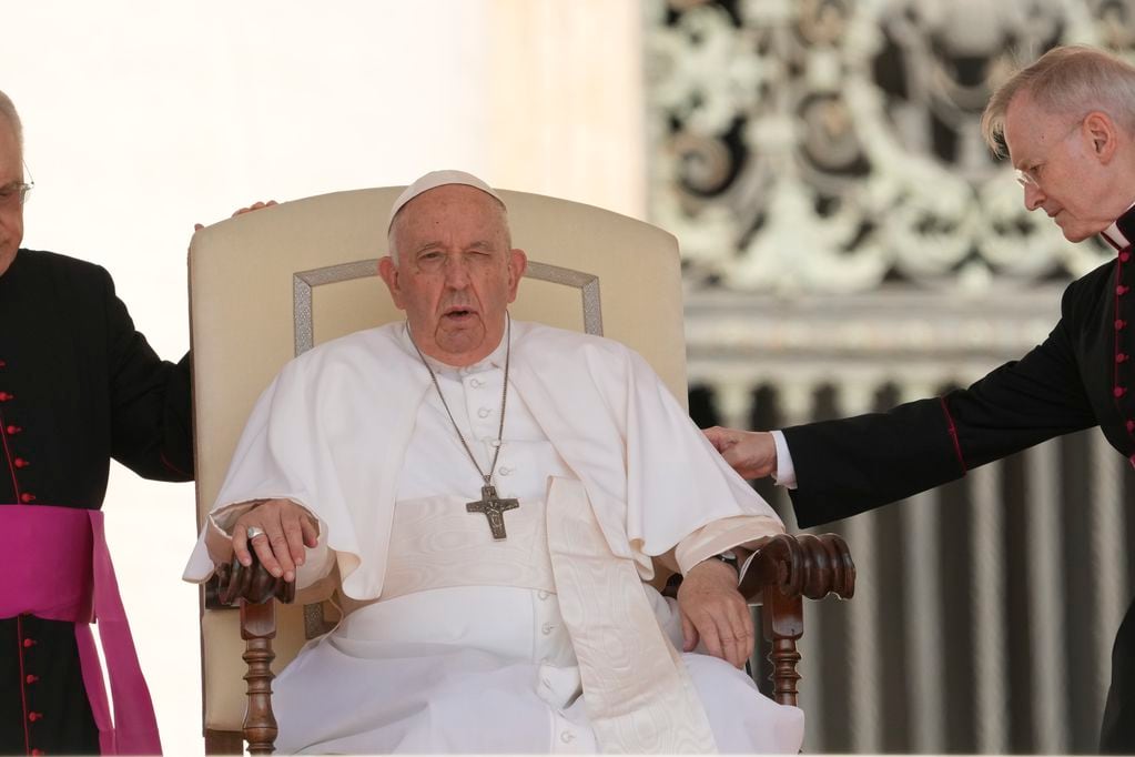 El Papa agradeció el apoyo que recibió de los fieles. Foto: AP / Andrew Medichini.