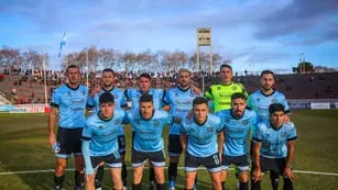 Belgrano y su equipo en Mar del Plata, ante Aldosivi