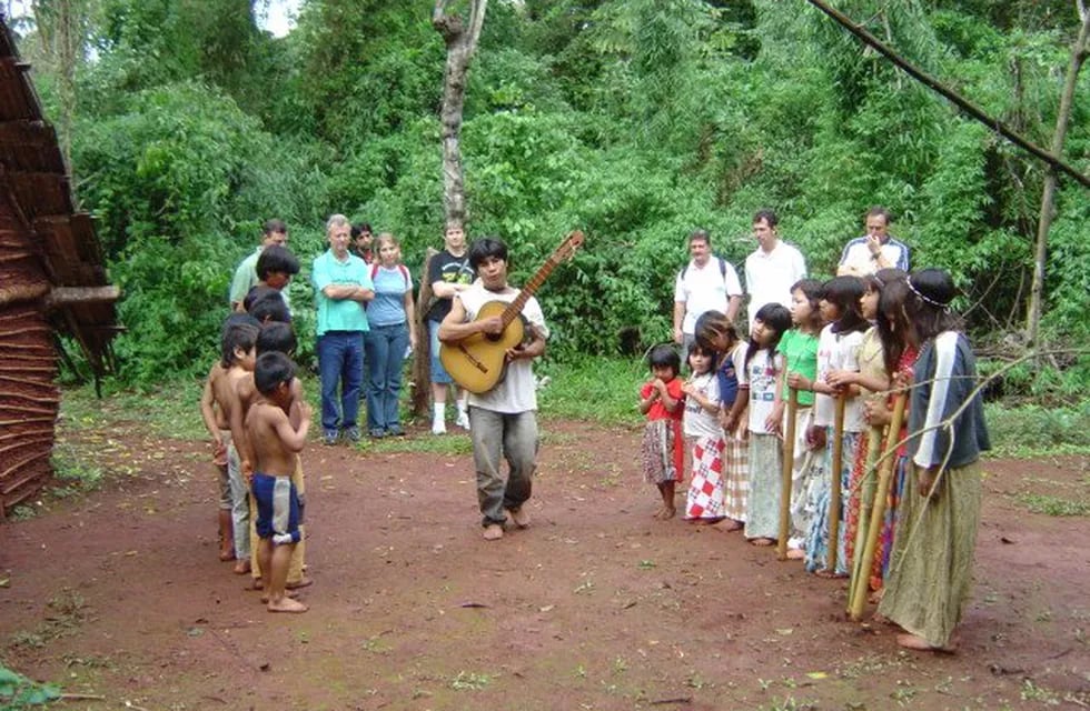 Integrantes de la comunidad Mbya Guaraní presidirán el Centro de Turismo Comunitario.