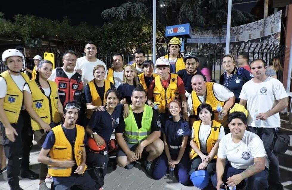 Simulacro en el Festival de Jesús María (Prensa Festival)