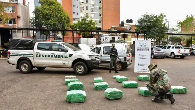 Posadas: Gendarmería Nacional incautó marihuana