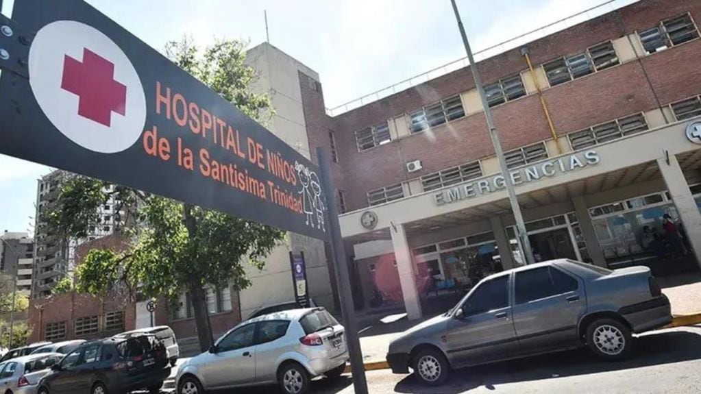 Los menores de edad se encuentran internados en el Hospital de Niños. Foto: La Voz.