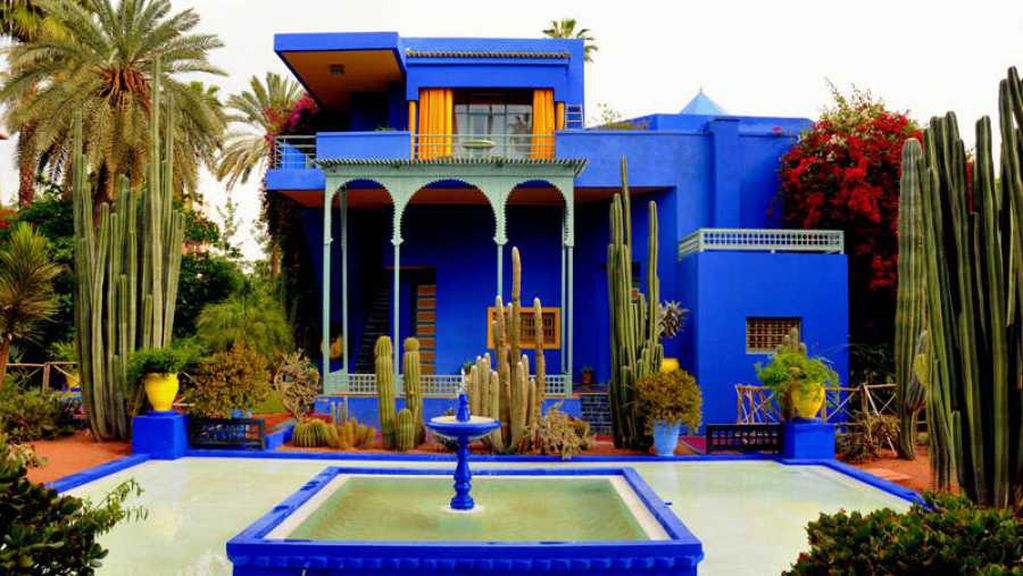 Yves Saint Laurent y su vida alrededor de los Jardines de Majorelle en Marruecos