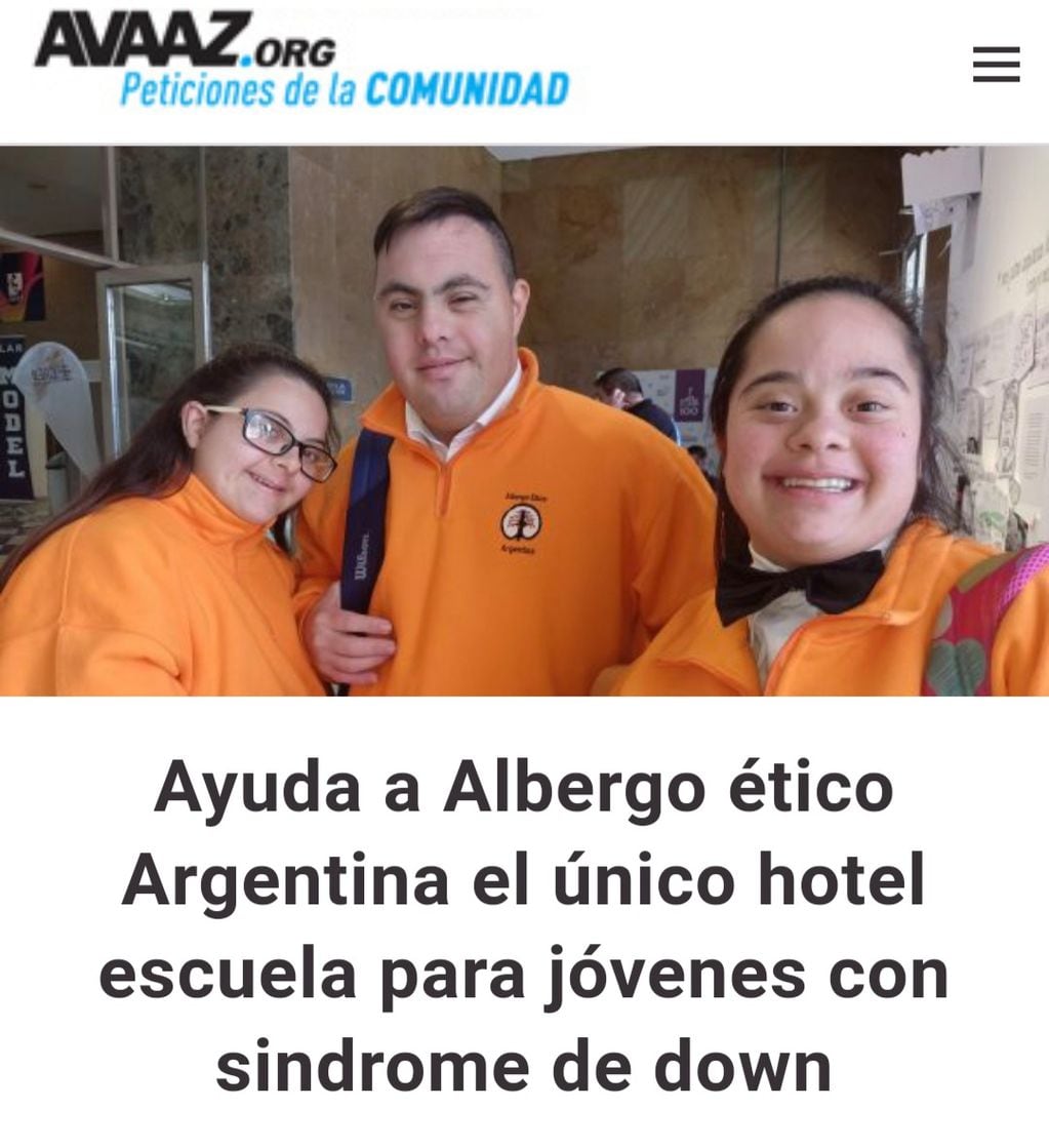 Albergo Ético Argentina de Villa Carlos Paz.